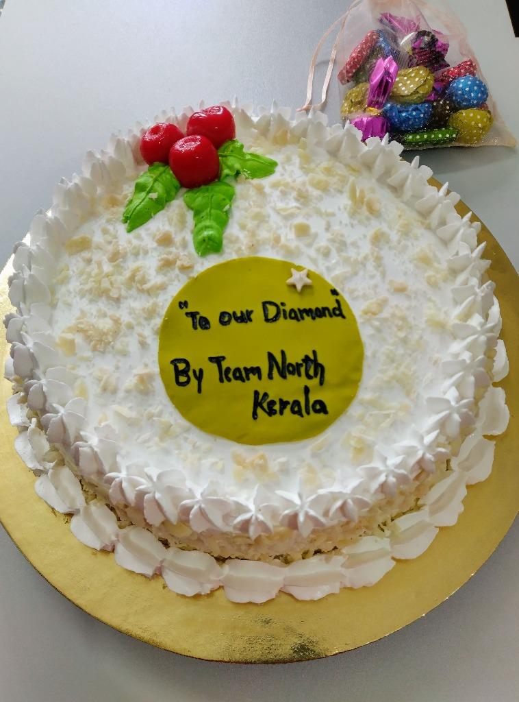 White Forest Cake
